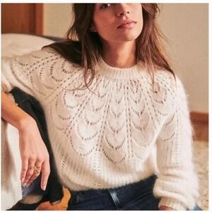 Sézane Paulin Jumper White XS